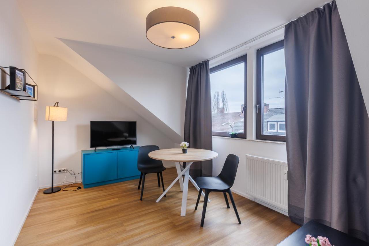Glueck Auf Appartements Kammerstr. Duisburgo Exterior foto