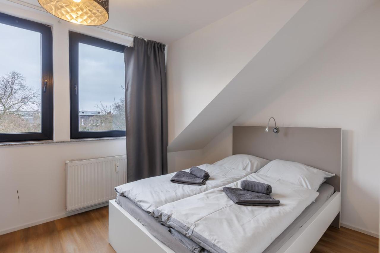 Glueck Auf Appartements Kammerstr. Duisburgo Exterior foto