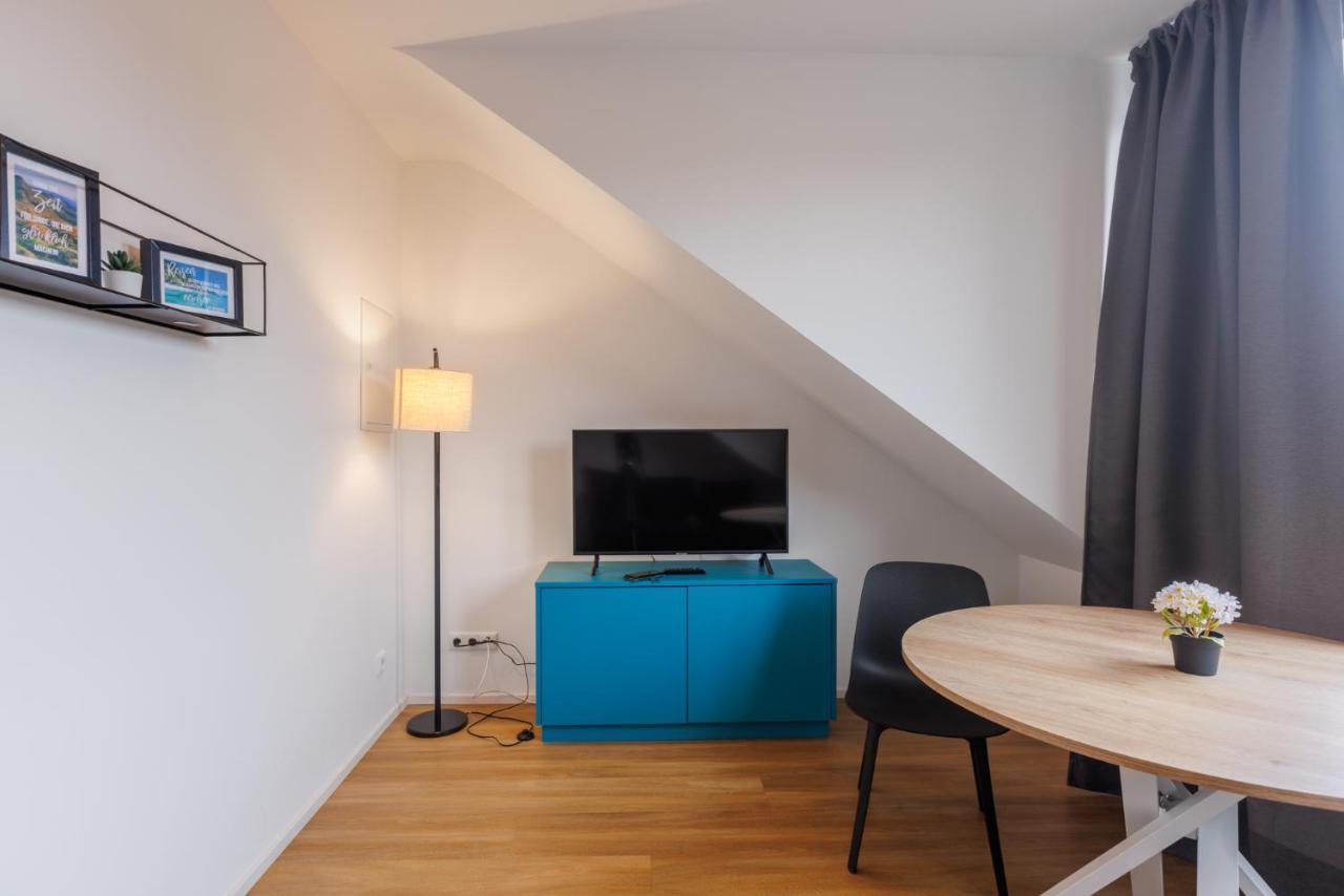 Glueck Auf Appartements Kammerstr. Duisburgo Exterior foto