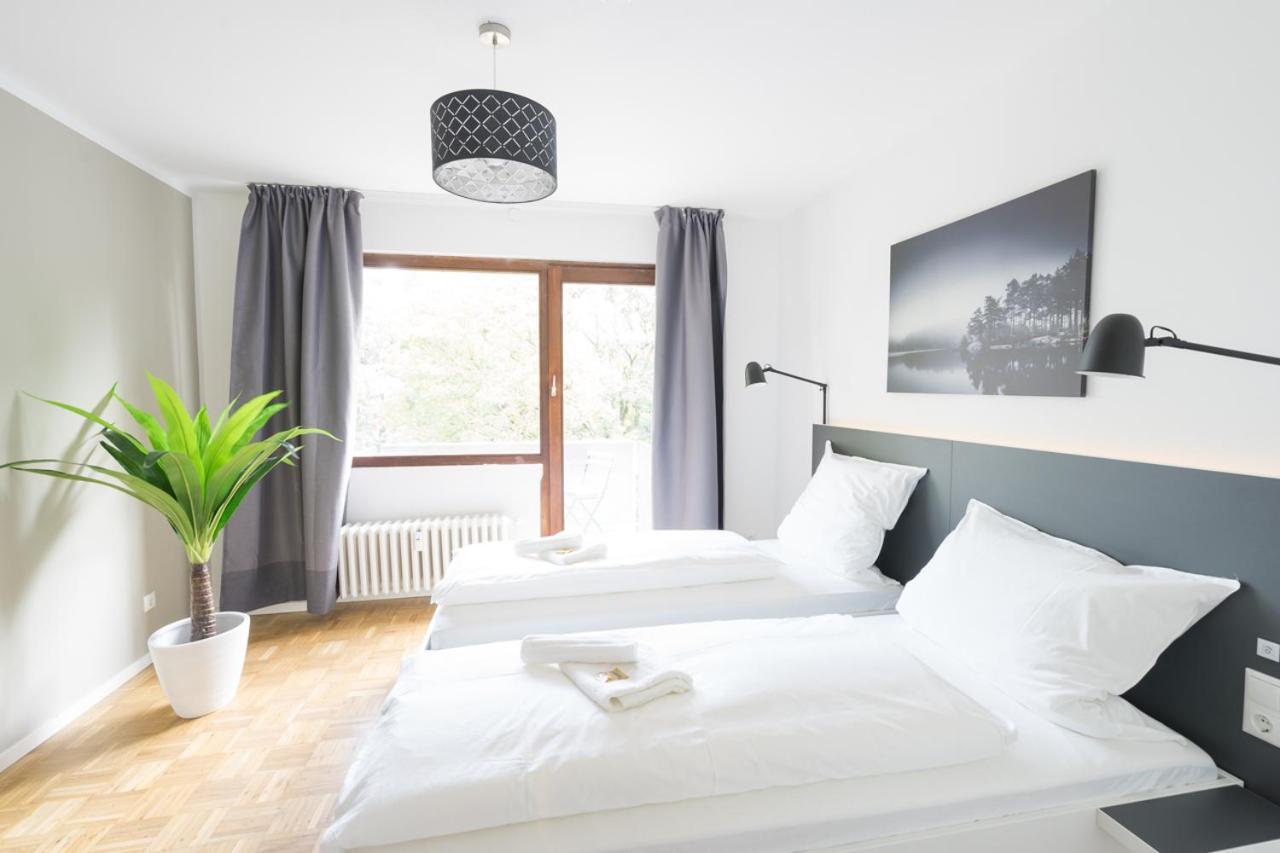 Glueck Auf Appartements Kammerstr. Duisburgo Exterior foto